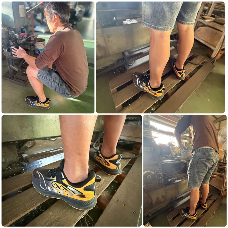 [生活]Road Easy男性工作鞋/安全鞋【MIT男段黃沙